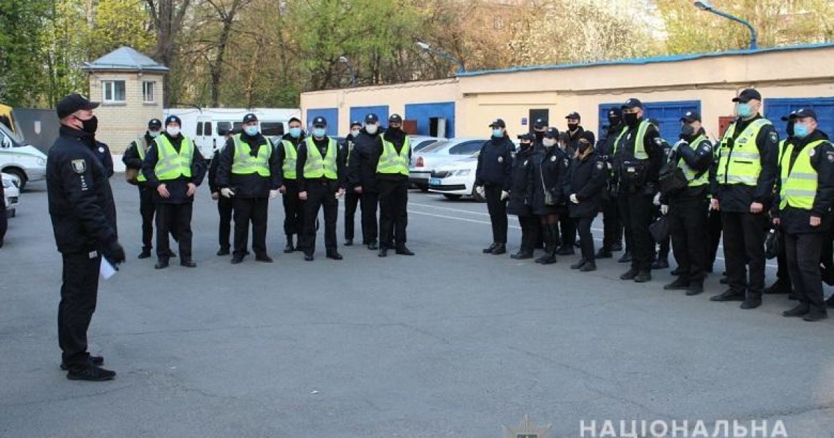 поліція вийшла на чергування в Києві_3 / © Оттел коммуникации полиции Киева
