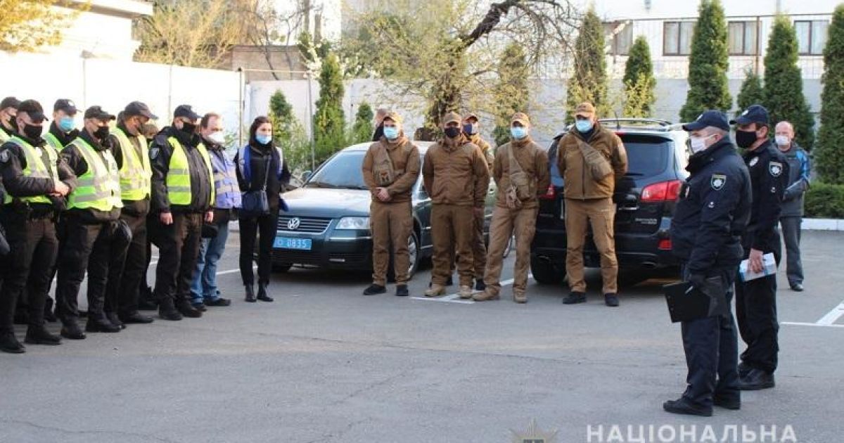 поліція вийшла на чергування в Києві_2 / © Оттел коммуникации полиции Киева