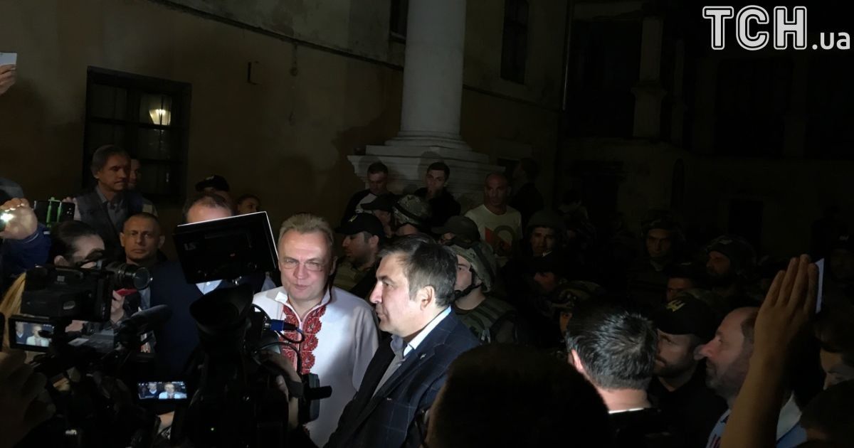 Саакашвілі у Львові, брифінг_4 / © ТСН.ua