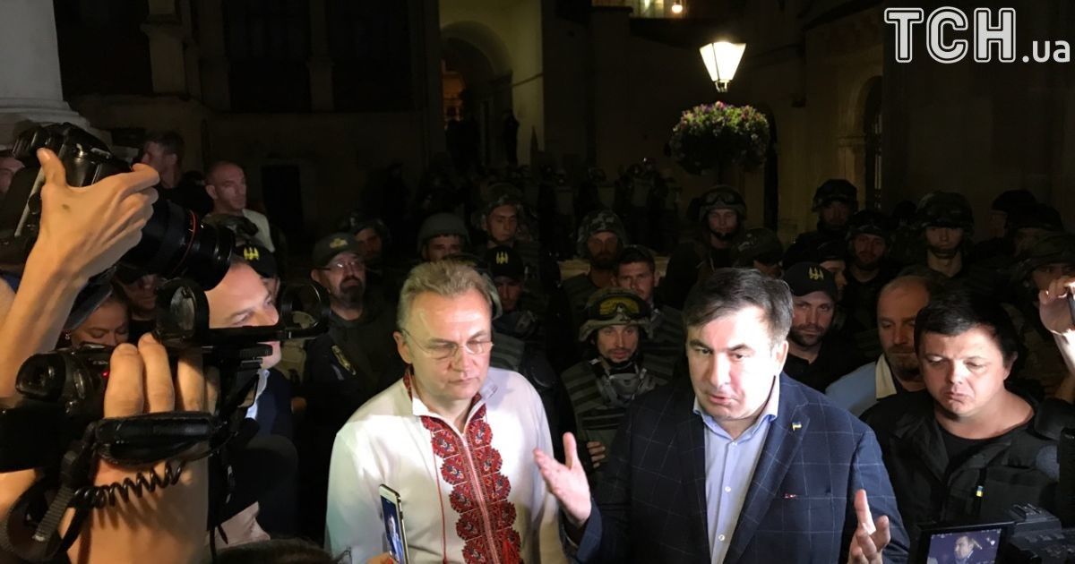 Саакашвілі у Львові, брифінг_6 / © ТСН.ua