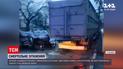Новости Украины: в Одесской области легковушка на скорости врезался в припаркованный грузовик
