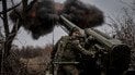 Військовослужбовець 24-ї окремої механізованої бригади поблизу Часового Яру.
