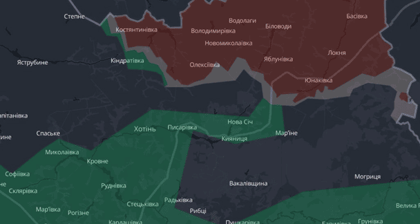 Мапа DeepState / © Deepstatemap