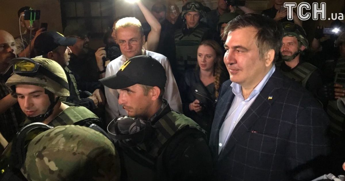 Саакашвілі у Львові, брифінг_9 / © ТСН.ua