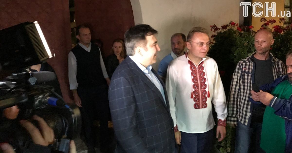 Саакашвілі у Львові, брифінг_10 / © ТСН.ua