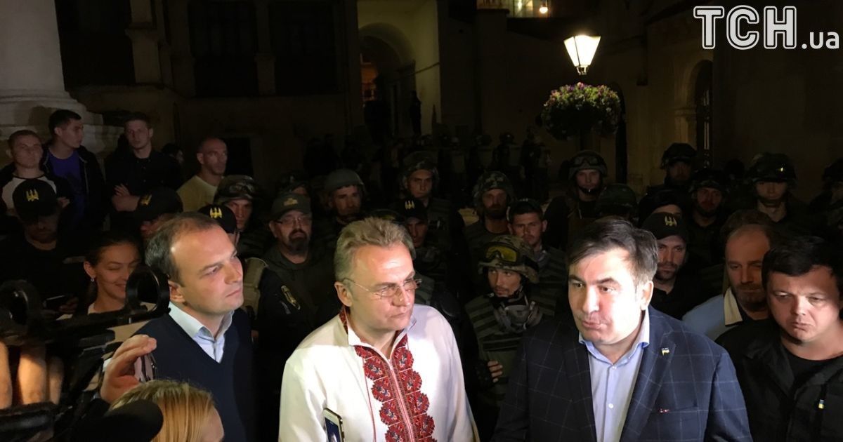 Саакашвілі у Львові, брифінг_7 / © ТСН.ua