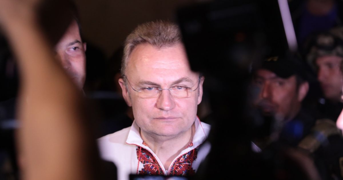 брифінг Саакашвілі у Львові, Андрій Садовий / © ТСН.ua