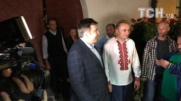 Саакашвілі у Львові, брифінг_10 / © ТСН.ua