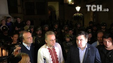 Саакашвілі у Львові, брифінг_7 / © ТСН.ua