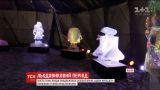 Во Львове открыли сказочную выставку ледяных скульптур