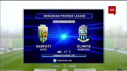Карпати - Олімпік - 1:2. Відео матчу