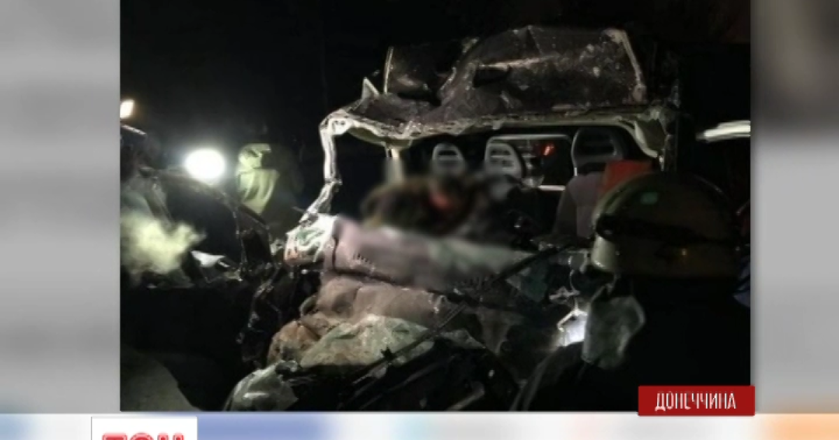 Боевики "ДНР" устроили аварию в Донецке