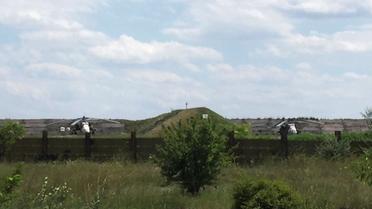 Військові вертольоти РФ в Джанкої / © Reuters