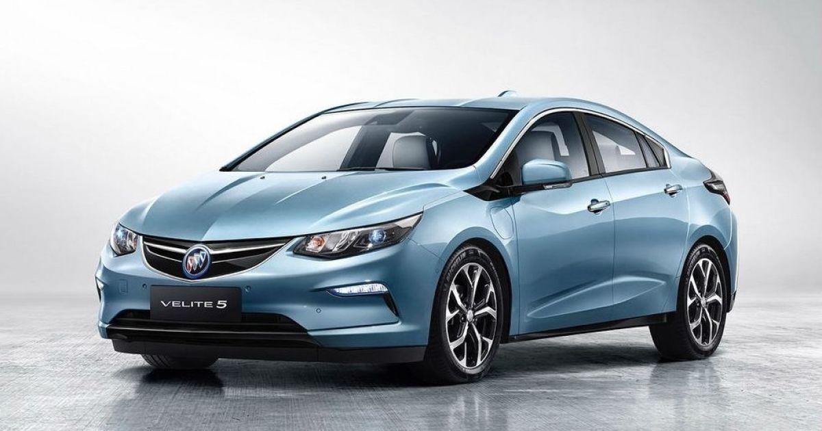 В Сеть "утекло" изображение гибридного хэтчбека Buick Velite 5