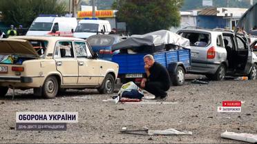 Подробиці жахливого обстрілу автоколони в Запоріжжі
