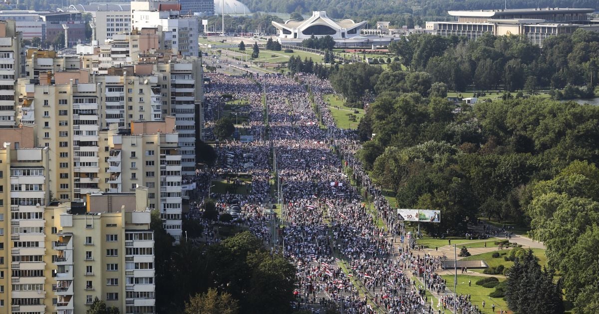 протести у білорусі 30.08_8 / © Associated Press