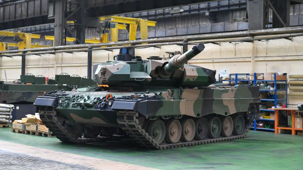 У травні у Польщі розпочне роботу сервісний центр із ремонту українських танків Leopard 2. Фото: Міноборони Польщі / © 