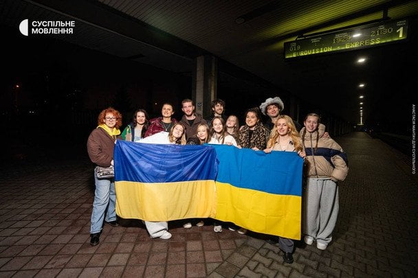 Українська делегація поїхала на «Дитяче Євробачення-2026» / © t.me/suspilne_eurovision_ukraine