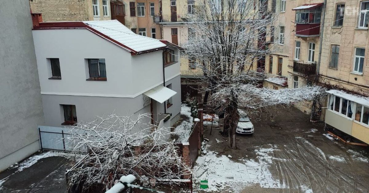 львів сніг