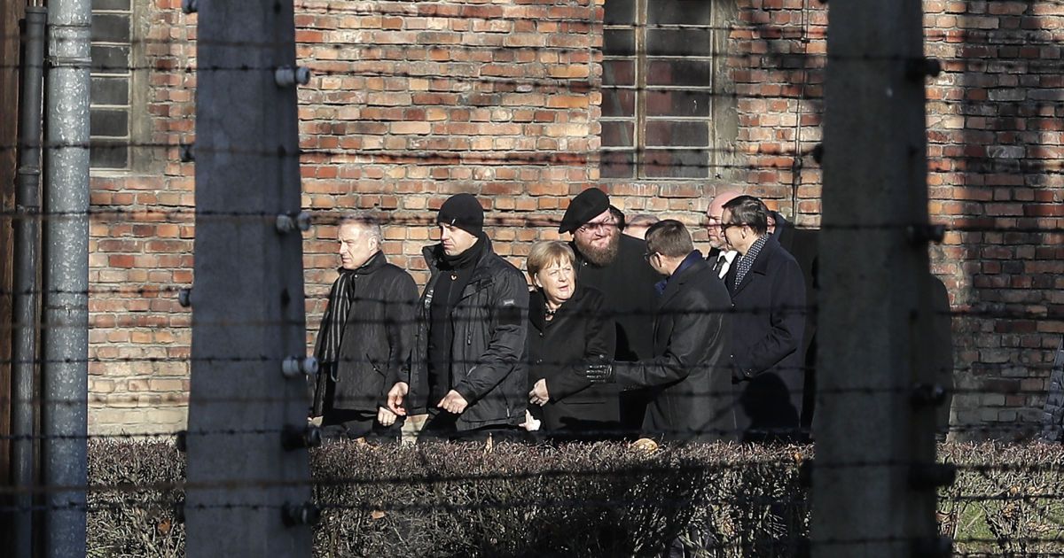 Меркель в Освенцимі_4 / © Associated Press