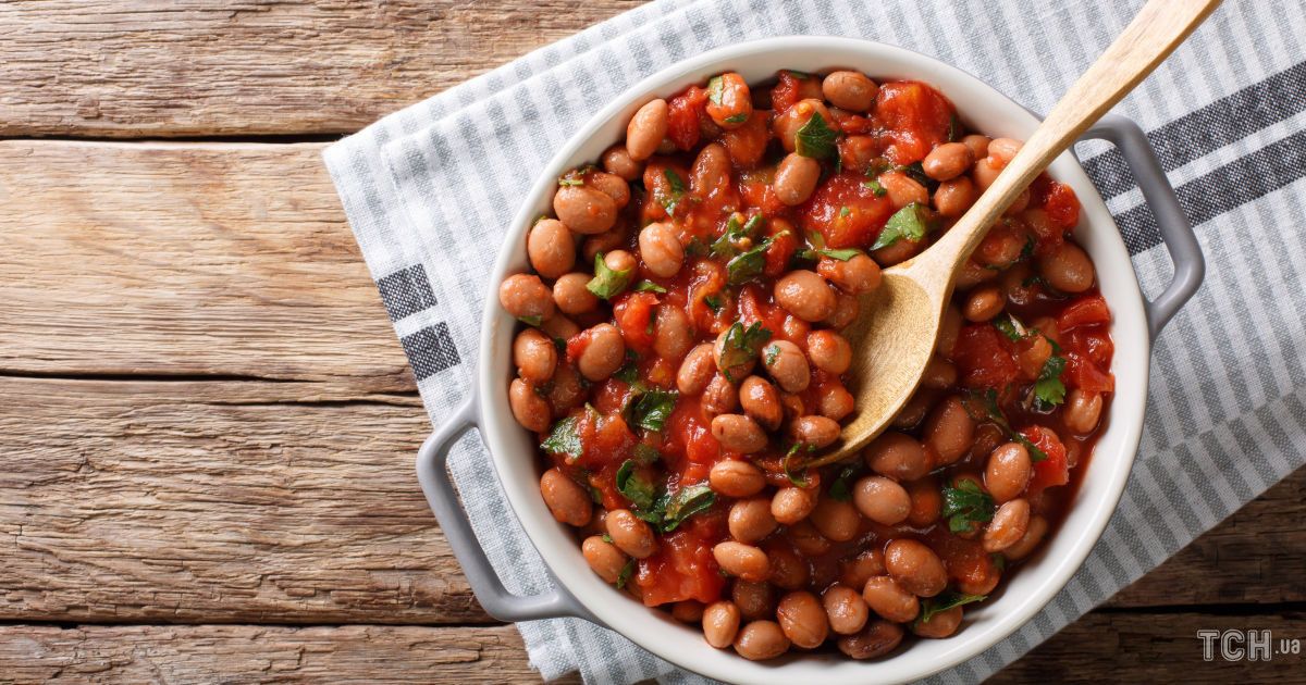 Блюдо из фасоли