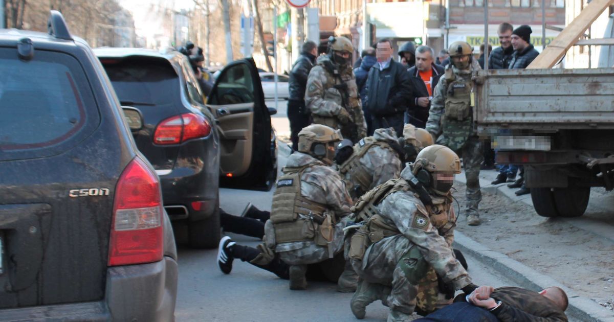 Затримання Арійця в Дніпрі_3 / © ГУ Нацполиции в Днепропетровской области