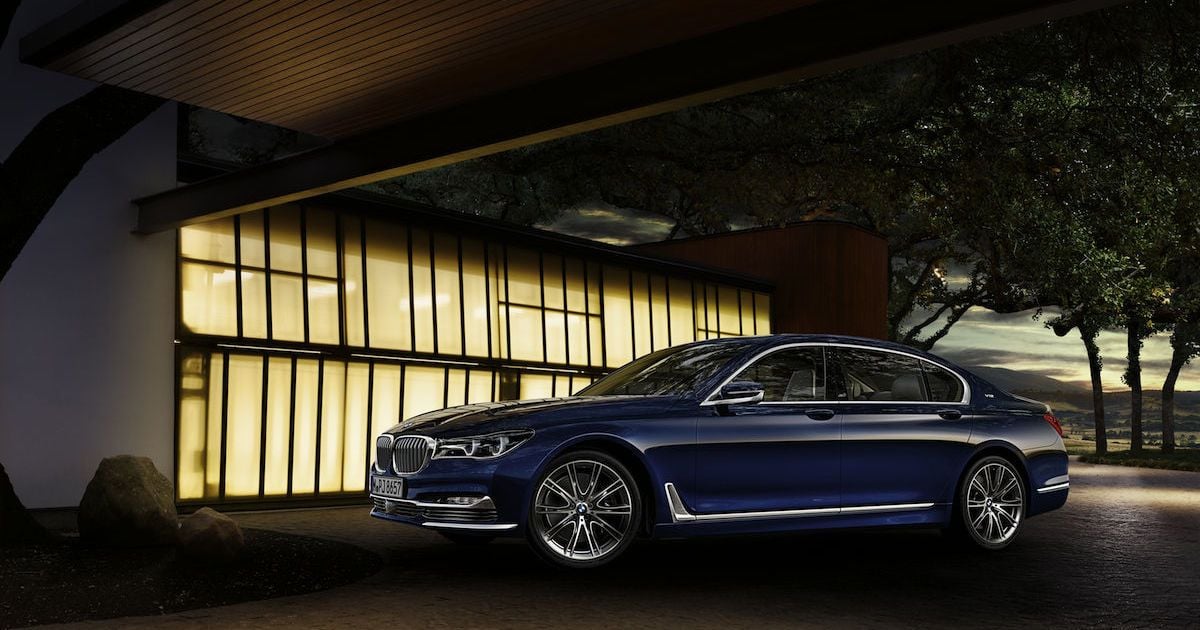 Баварцы выпустили особую версию BMW 7-Series в честь столетия компании