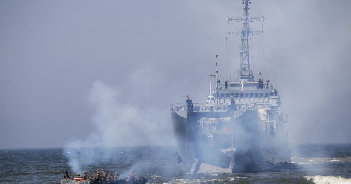 Військові навчання Baltops, де кораблі ВМС Польщі та морські піхотинці США брали участь у висадці десанту у Балтійському морі у Клайпедському районі / Ілюстративне фото