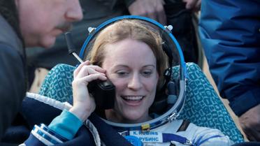 Команда складалася з російського космонавта Анатолія Іванишина, астронавта зі США Кейт Рубінс та їхнього японського колеги Такуї Оніші. / © Reuters