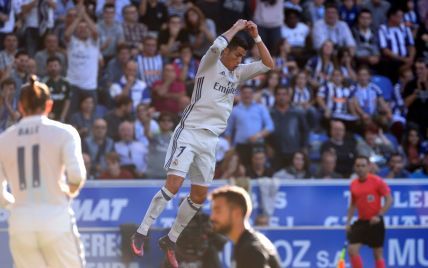 Три мяча Роналду помогли "Реалу" разгромить новичка Ла Лиги