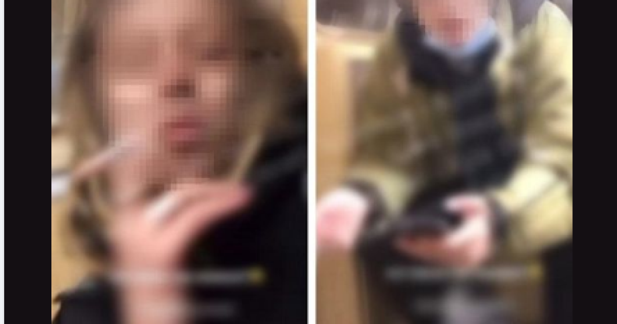 Таки извинились: в Киеве полиция поймала парня и девушку, которые курили в метро и хвалились этим