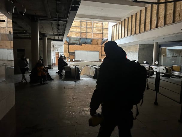 Блэкаут в метро / © ТСН