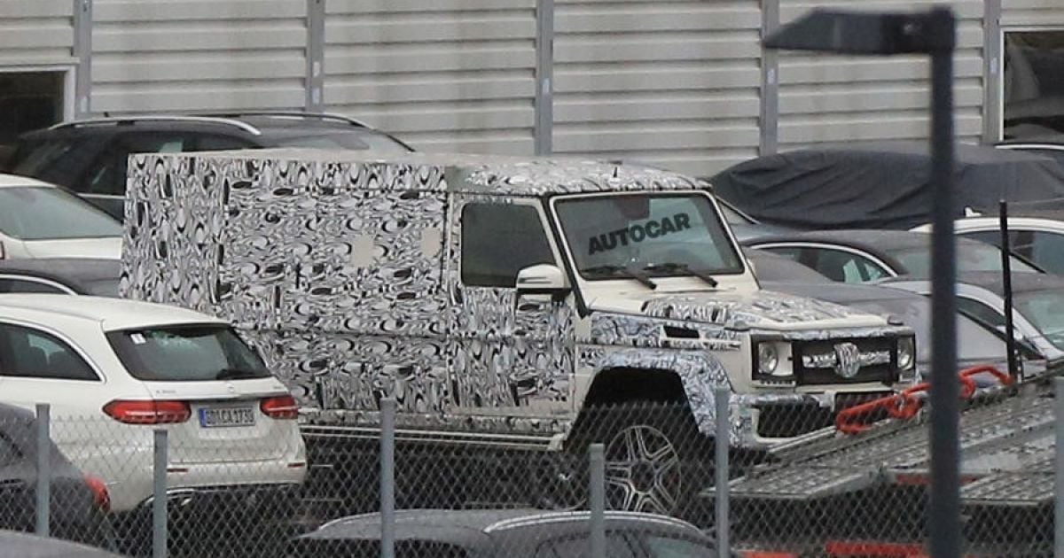 Mercedes-Benz готовит экстремальный пикап G500 4×4²