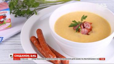 Бюджетный и простой в приготовлении сырный крем-суп