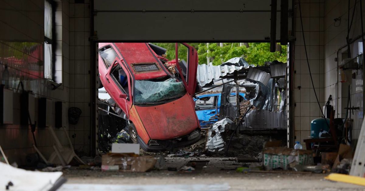 Обстріл, Харків, зруйновані будинки 5