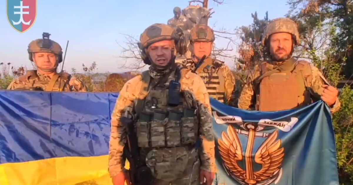 Військові 35-ї окремої бригади морської піхоти ім.контрадмірала Михайла Остроградського. ФОТО: скрин