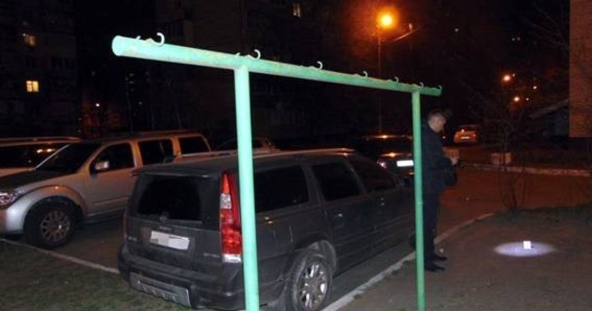 напад на чиновника у Києві_1 / © ГУ НП у м. Києві