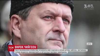 Суд в оккупированном Крыму должен объявить приговор Ахтему Чийгозу