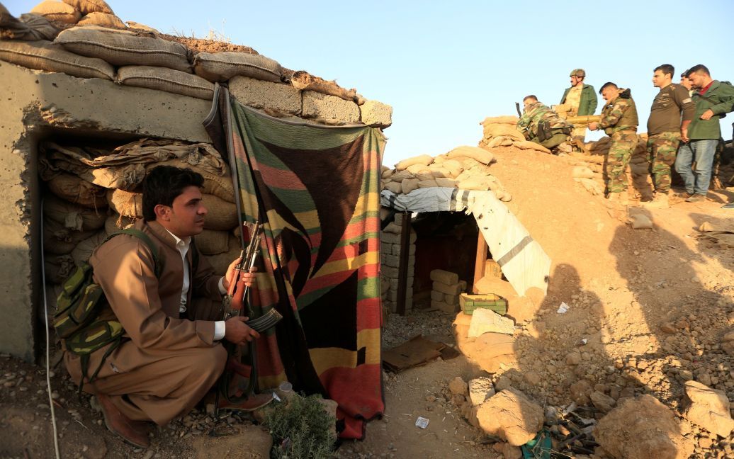 Операцію зі звільнення Мосула курди ведуть з трьох фронтів / © Reuters