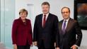 Меркель та Олланд впевнені у ратифікації угоди про асоціацію Україна-ЄС та введенні безвізу незабаром
