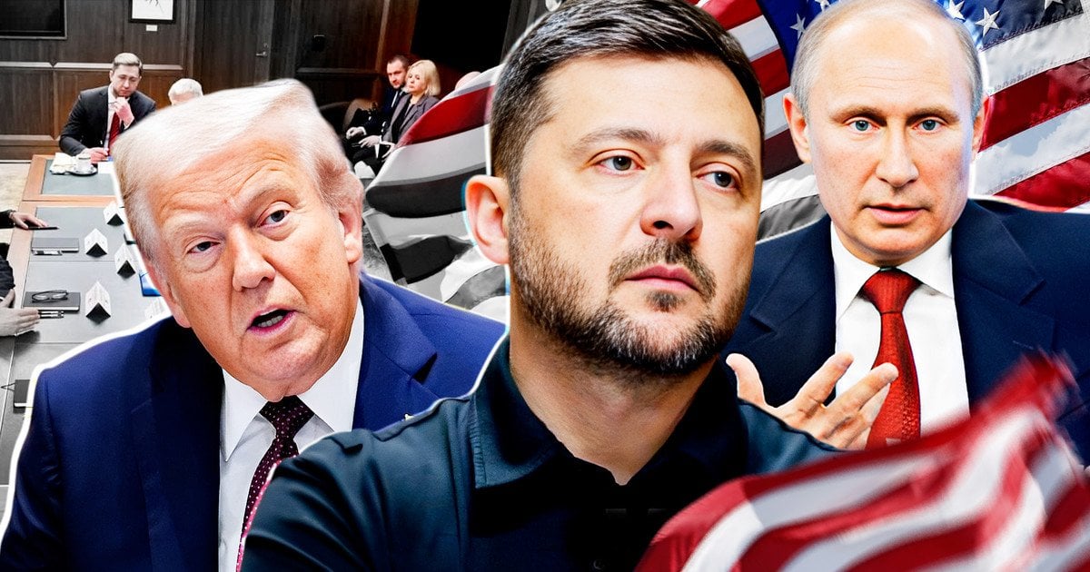 Дональд Трамп, Володимир Зеленський, Володимир Путін