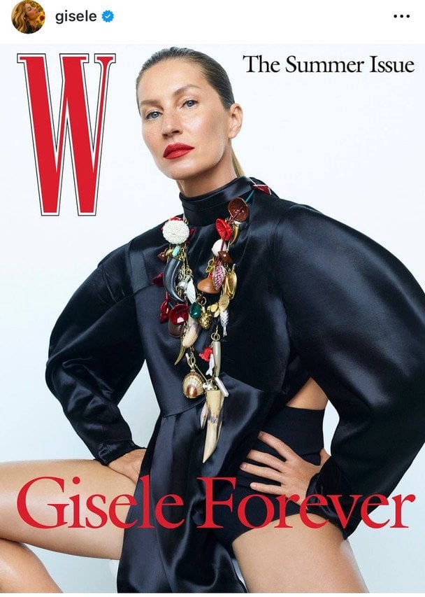 Жизель Бундхен у W Magazine / © Жизель Бундхен/Instagram