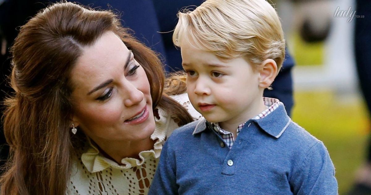 Принц Джордж и герцогиня Кэтрин