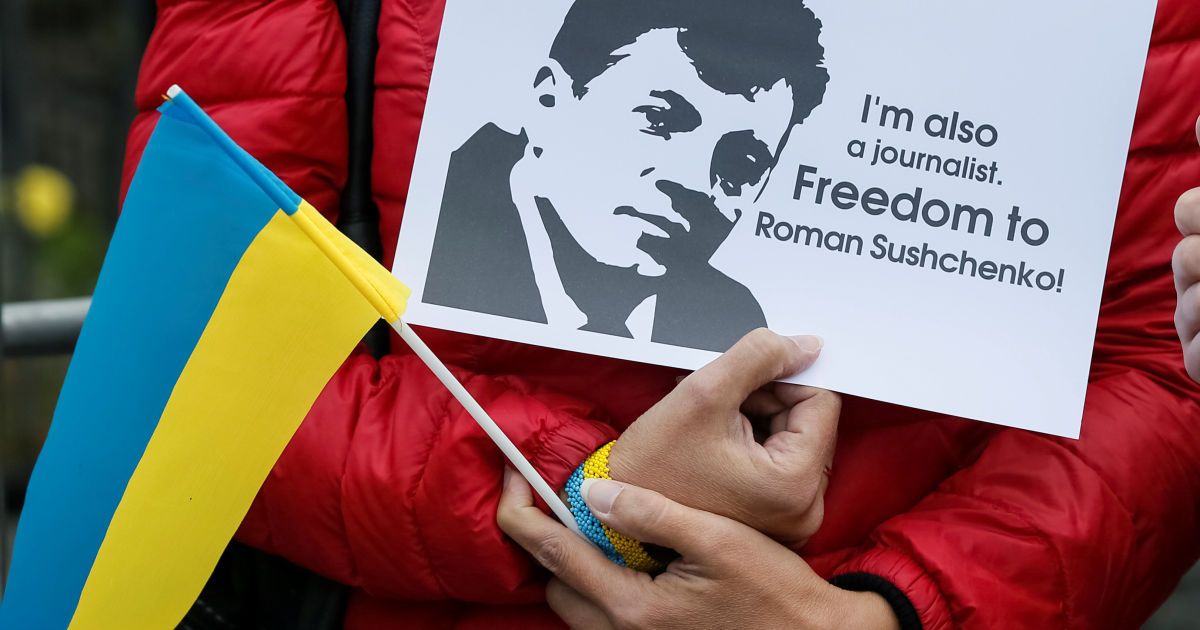 акції протесту проти затримання Сущенка_4 / © Reuters