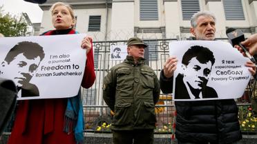 акції протесту проти затримання Сущенка_7 / © Reuters