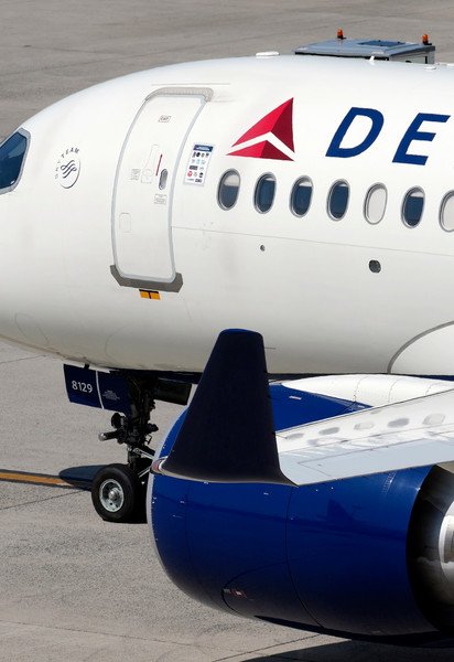Самолет авиакомпании Delta Air Lines