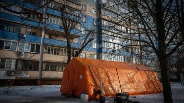 Пункт незламності в Києві_1 / © Юлія Свириденко