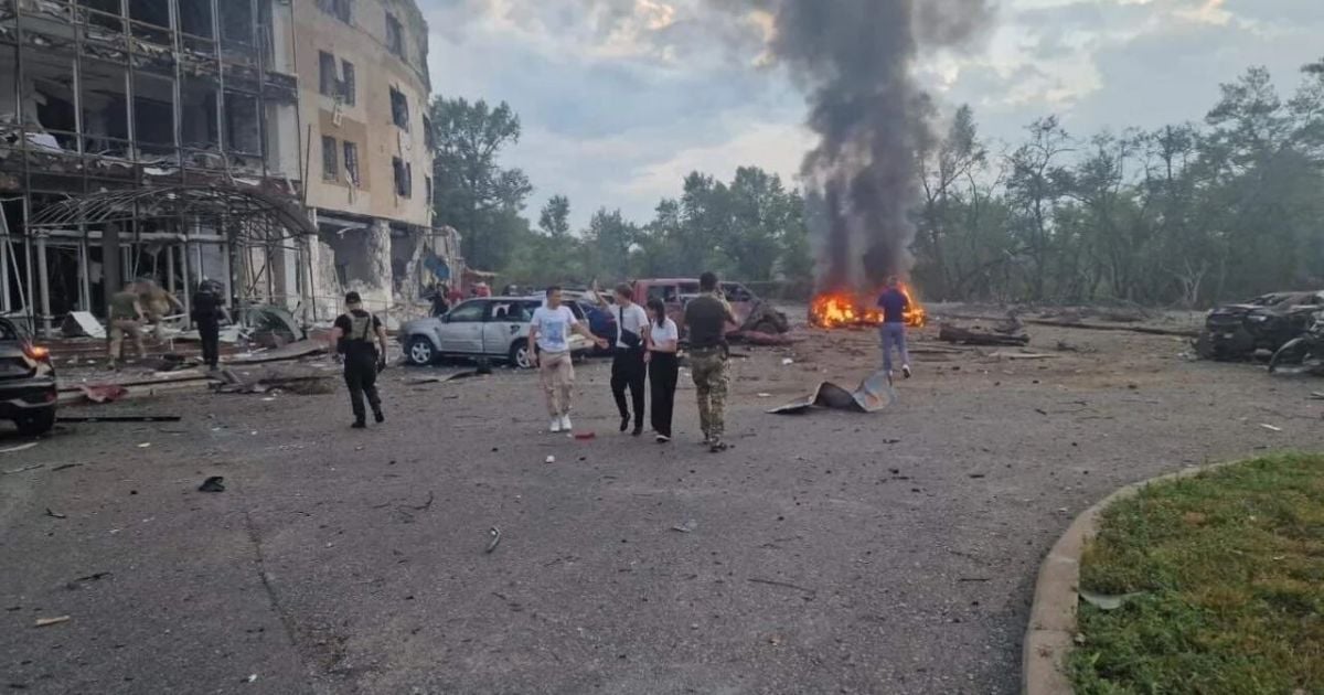 Російські загарбники знову обстріляли Запоріжжя