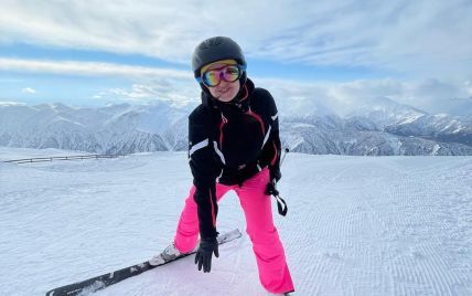 Соломия Витвицкая ошеломила видео, на котором мастерски катается на лыжах