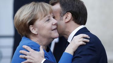 Ангела Меркель та Еммануель Макрон, Париж, нормандський саміт_3 / © Associated Press
